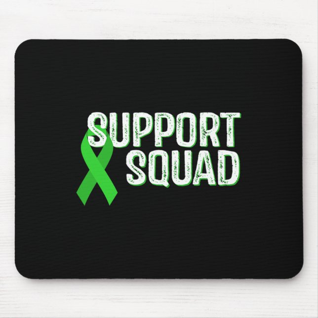 Kidney Disease Awareness Support Squad  Mouse Pad (Front)
