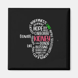 Kidney Disease Awareness Transplant Organ Donor Do Magnet