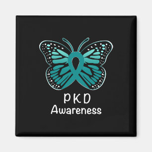 Kidney Disease Awareness Warrior Teal Ribbon  Magnet