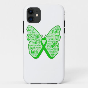 Kidney Disease Butterfly Ribbon iPhone 11 Case