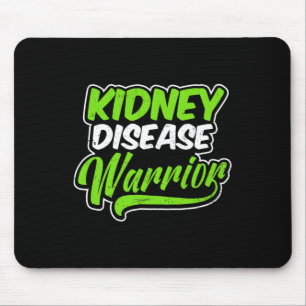Kidney Disease Design Warrior Gift Mouse Pad