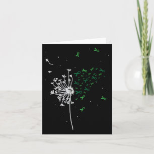 Kidney Disease Mental Health Ribbon Scoliosis Gift Card