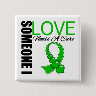 Kidney Disease Someone I Love Needs A Cure 15 Cm Square Badge