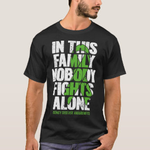 Kidney Disease Support - Family Kidney Disease Awa T-Shirt