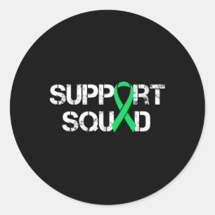 Kidney Disease Support Squad  Classic Round Sticker