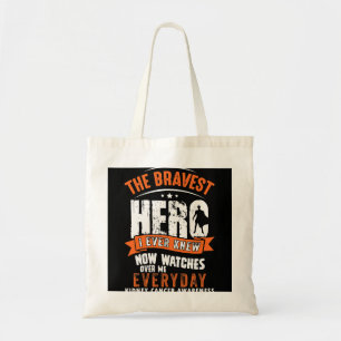 Kidney Disease The Bravest Kidney Cancer Awareness Tote Bag