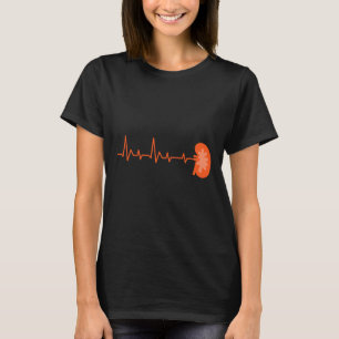 Kidney Donor - Ekg Heartbeat Organ Kidney Disease T-Shirt
