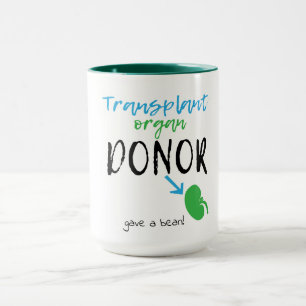 Kidney Donor Transplant Mug