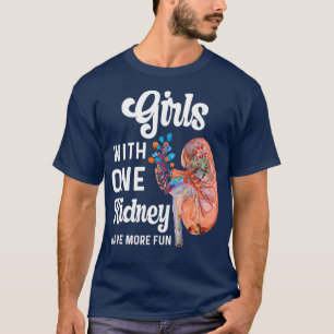Kidney Donor Transplant Nurse Dialysis Tech Pink T-Shirt