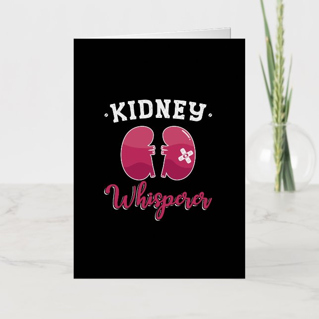 Kidney Donor Who Wouldnt Want A Piece Of This Foil Greeting Card (Front)