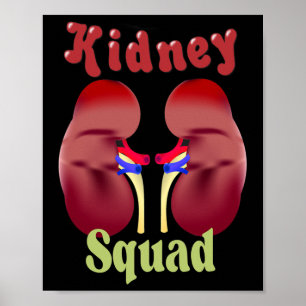 Kidney Nephrology Nurse Dialysis Technician Poster