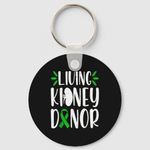 Kidney Organ Donation Awareness Living Design Key Ring