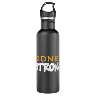 Kidney Post Transplant Gift Kidney Strong  710 Ml Water Bottle