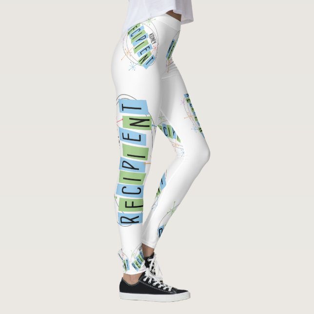 Kidney Recipient Retro Style Leggings (Right)