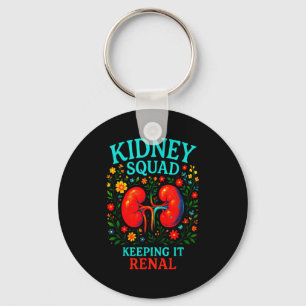 Kidney squad keeping renal - nephrology tech's key ring