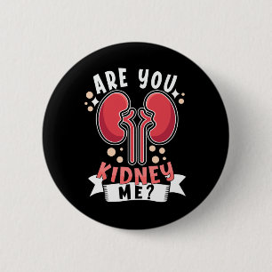 Kidney Transplant Awareness Kidney Health Dialysis 6 Cm Round Badge