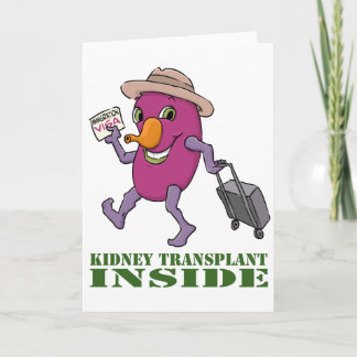 Kidney Transplant Inside Card