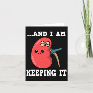 Kidney Transplant Kidney Donor Kidney Disease 3 Card