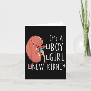 Kidney Transplant Surgery Recovery Quote It's A Ne Thank You Card