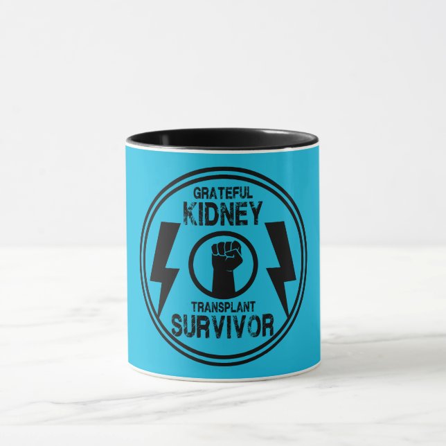 Kidney Transplant Survivor Mug (Center)