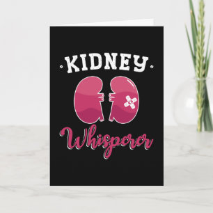 Kidney Whisperer Dialysis Nurse Nephrology Tech Card
