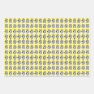 Kidneys, yellow, wrapping paper sheet