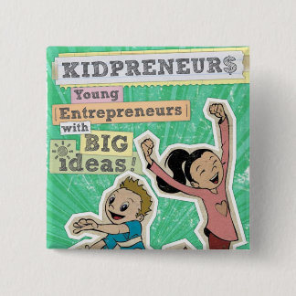 KIDPRENEURS 15 CM SQUARE BADGE