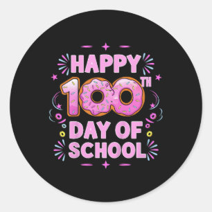 Kids 100 Days Of School Costume Toddler Teacher St Classic Round Sticker