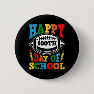 Kids 100 Days Of School Kids Boys Happy 100th Day 6 Cm Round Badge