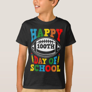 Kids 100 Days Of School Kids Boys Happy 100th Day  T-Shirt