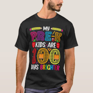 Kids 100 Days Of School Teacher Student T-Shirt