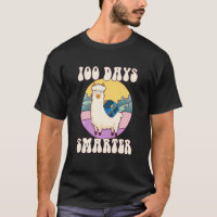Kids 100 days smarter, Cute llama Happy 100th Day 
