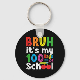 Kids 100th Day Of School 2024 Youth 100 Days Of Sc Key Ring