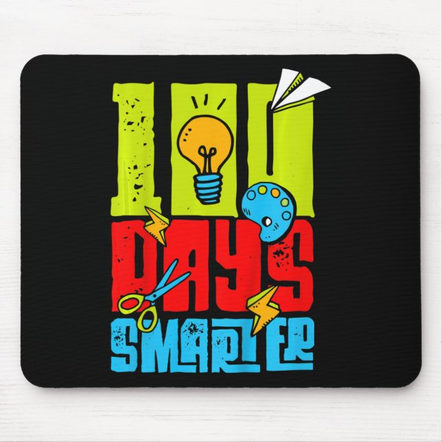 Kids 100th Day Of School Boys 100 Days Of School 1 Mouse Pad (Front)