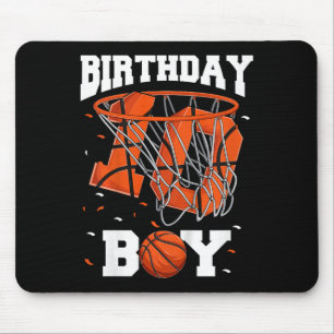 Kids 10th Birthday Basketball Kids Mouse Pad