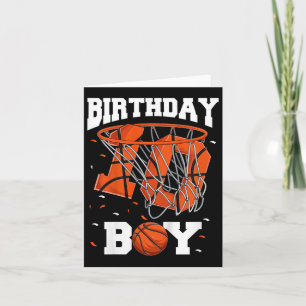Kids 10th Birthday Bysketbyll Kids Card