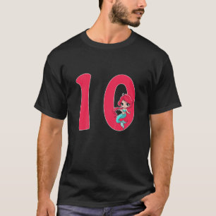 Kids 10th Birthday Mermaid Gift - 10 Years Old Myt T-Shirt
