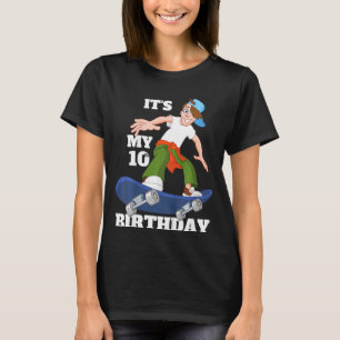 Kids 10th Birthday Tee. Its My 10th Birthday kids T-Shirt