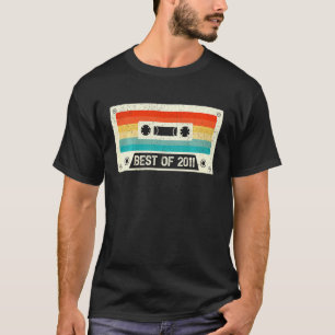 Kids 11 Year Old Cassette Tape Vintage Best Of 201 T-Shirt