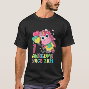 Kids 1St Birthday Party Unicorn For Girl T-Shirt