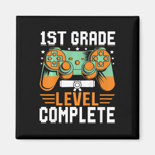 Kids 1st Grade Level Complete Graduation Video Gam Magnet