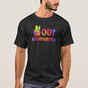 Kids 1st Grade Straight Out Kindergarten Graduatio T-Shirt