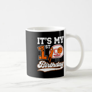 Kids 1st Sketll Birthday 1 Year Old Sketll Player Coffee Mug