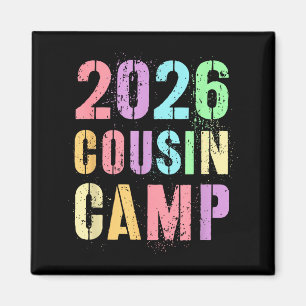 Kids 2026 cousin camp family vacation crew auntie magnet