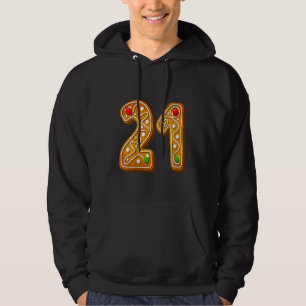 Kids  21 Cutest Capital Christmas Cookie Alphabet  Hoodie