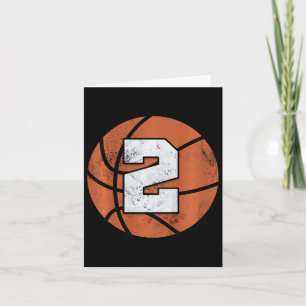 Kids 2 Years Old Birthday Kids Boys Girls Fun Bysk Card