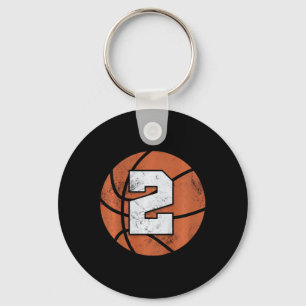 Kids 2 Years Old Birthday Kids Boys Girls Fun Bysk Key Ring