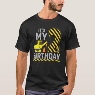 Kids 2 Years Old Boy It's My 2nd Birthday Construc T-Shirt