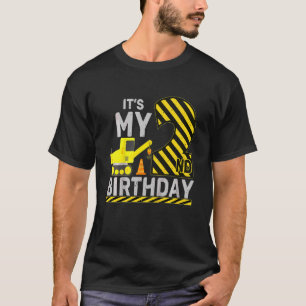 Kids 2 Years Old Boy It's My 2nd Birthday Construc T-Shirt