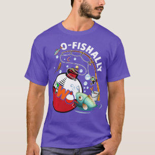 Kids 2nd Bday Fishing Theme For Boys And Girls OFi T-Shirt